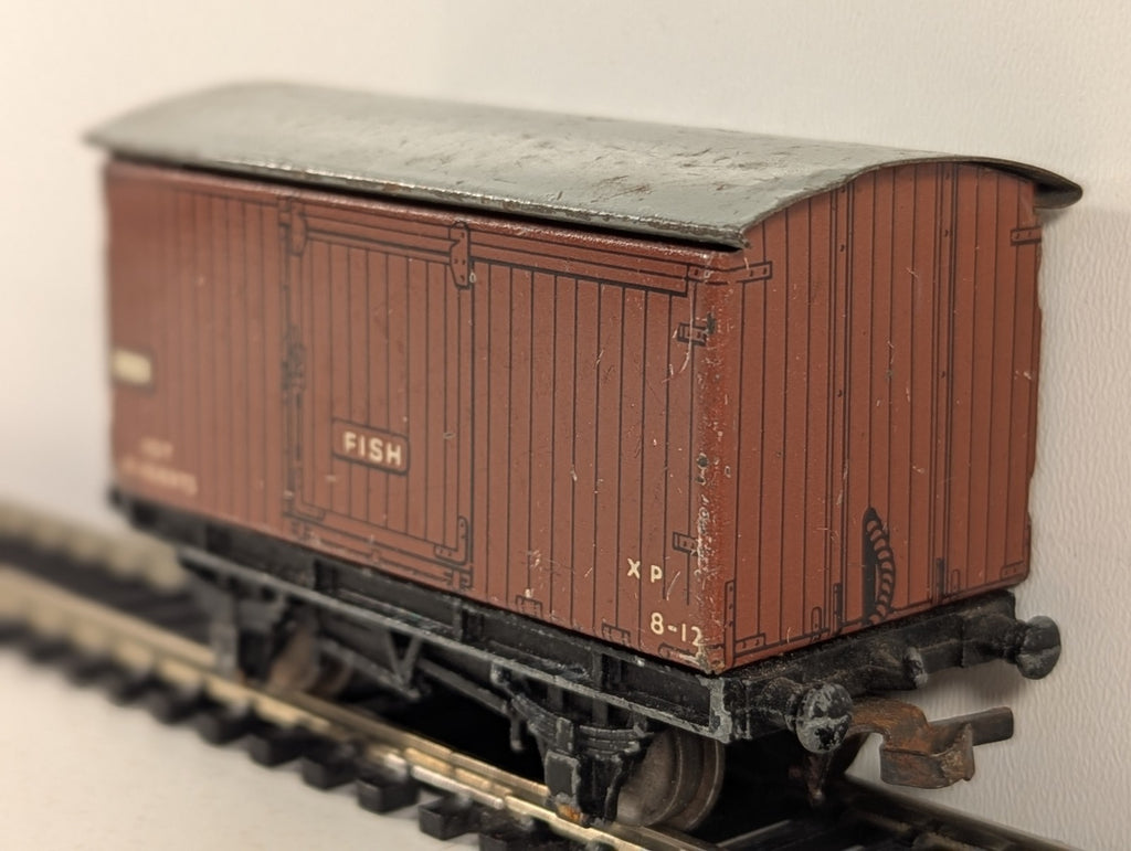 Hornby Dublo OO Gauge BR 10-Ton Fish Van Goods Wagon E168975