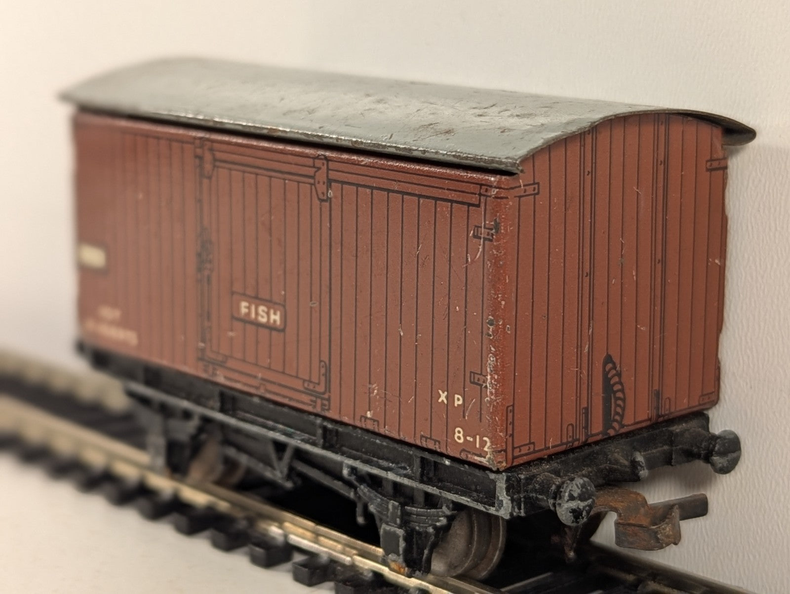 Hornby Dublo OO Gauge BR 10-Ton Fish Van Goods Wagon E168975
