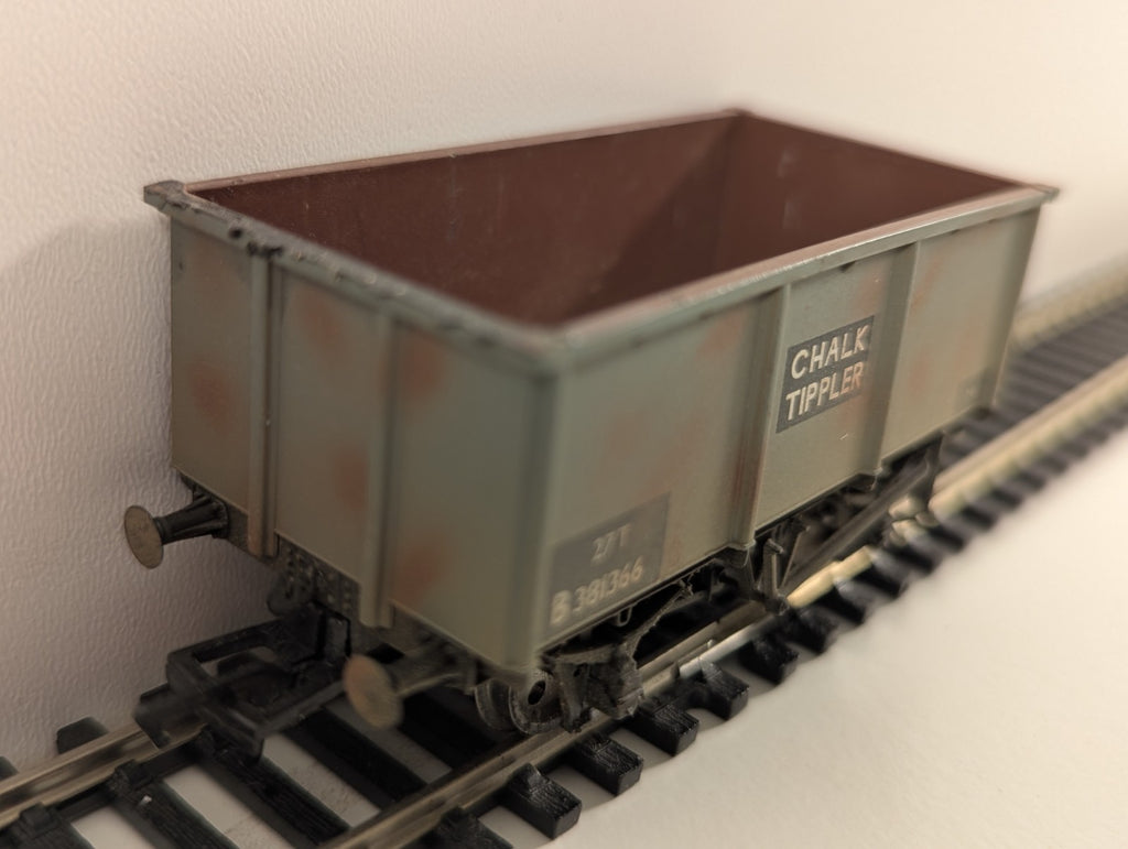 Bachmann Branchline 37-278A 27-Ton Steel Chalk Tippler Wagon – OO Gauge