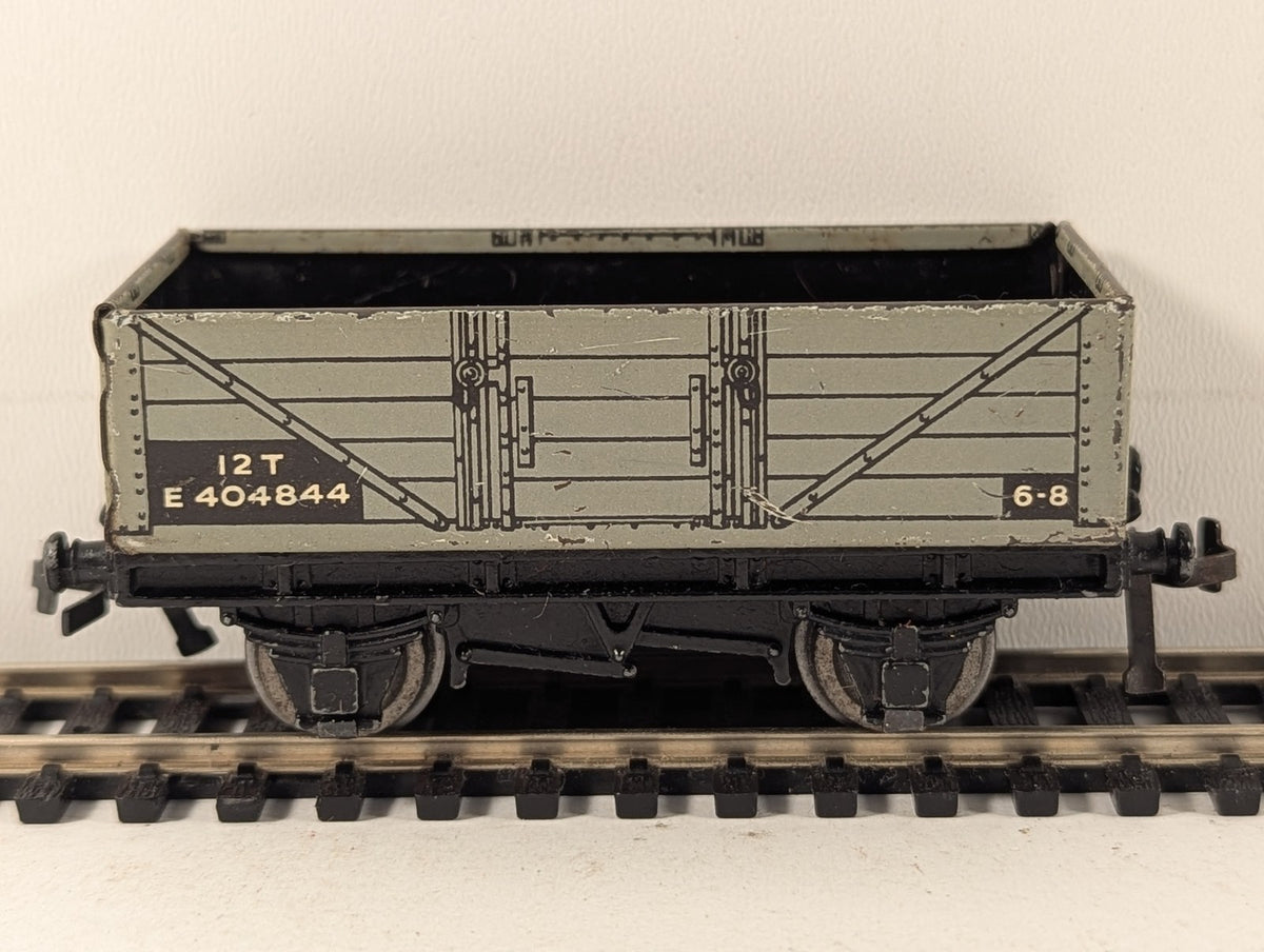 Hornby Dublo OO Gauge BR 5-Plank Open Wagon Goods Wagon E404844 BR Grey D1