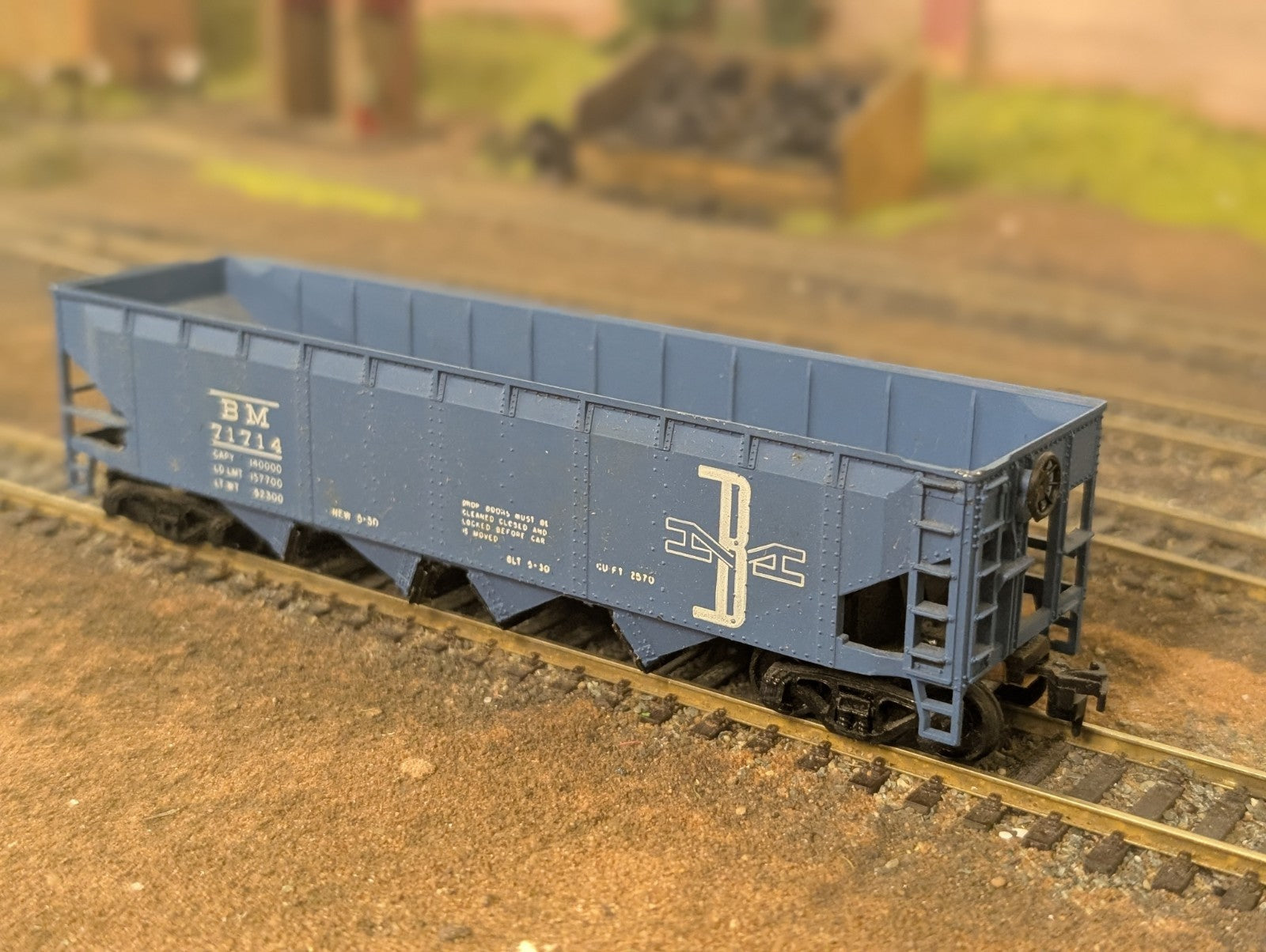 Tyco USA 41' open hopper car 'Boston & Maine'