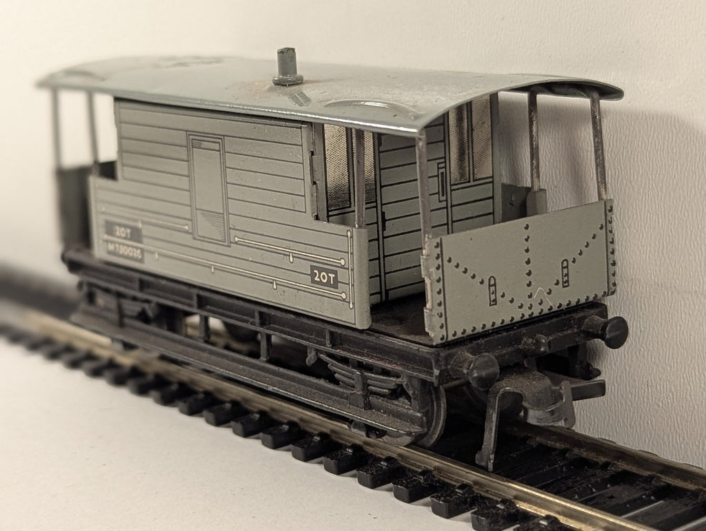 Hornby Dublo OO Gauge BR MR-Type 20-Ton Goods Brake Van M730026 BR Grey 4311