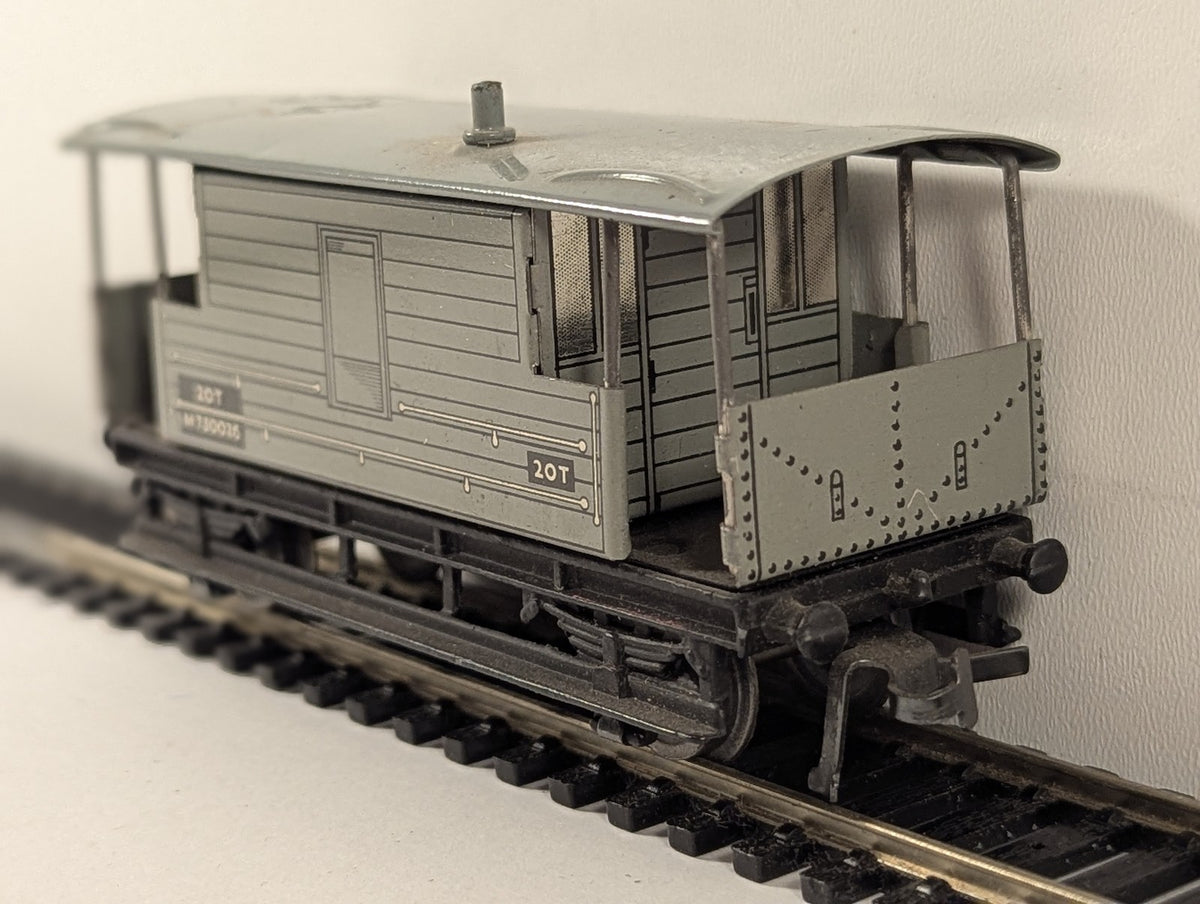 Hornby Dublo OO Gauge BR MR-Type 20-Ton Goods Brake Van M730026 BR Grey 4311