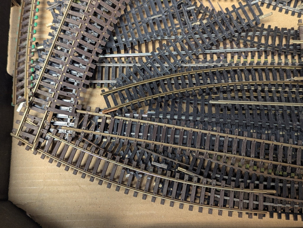 Hornby OO Gauge Job Lot of Model Railway Track - Needs Cleaning