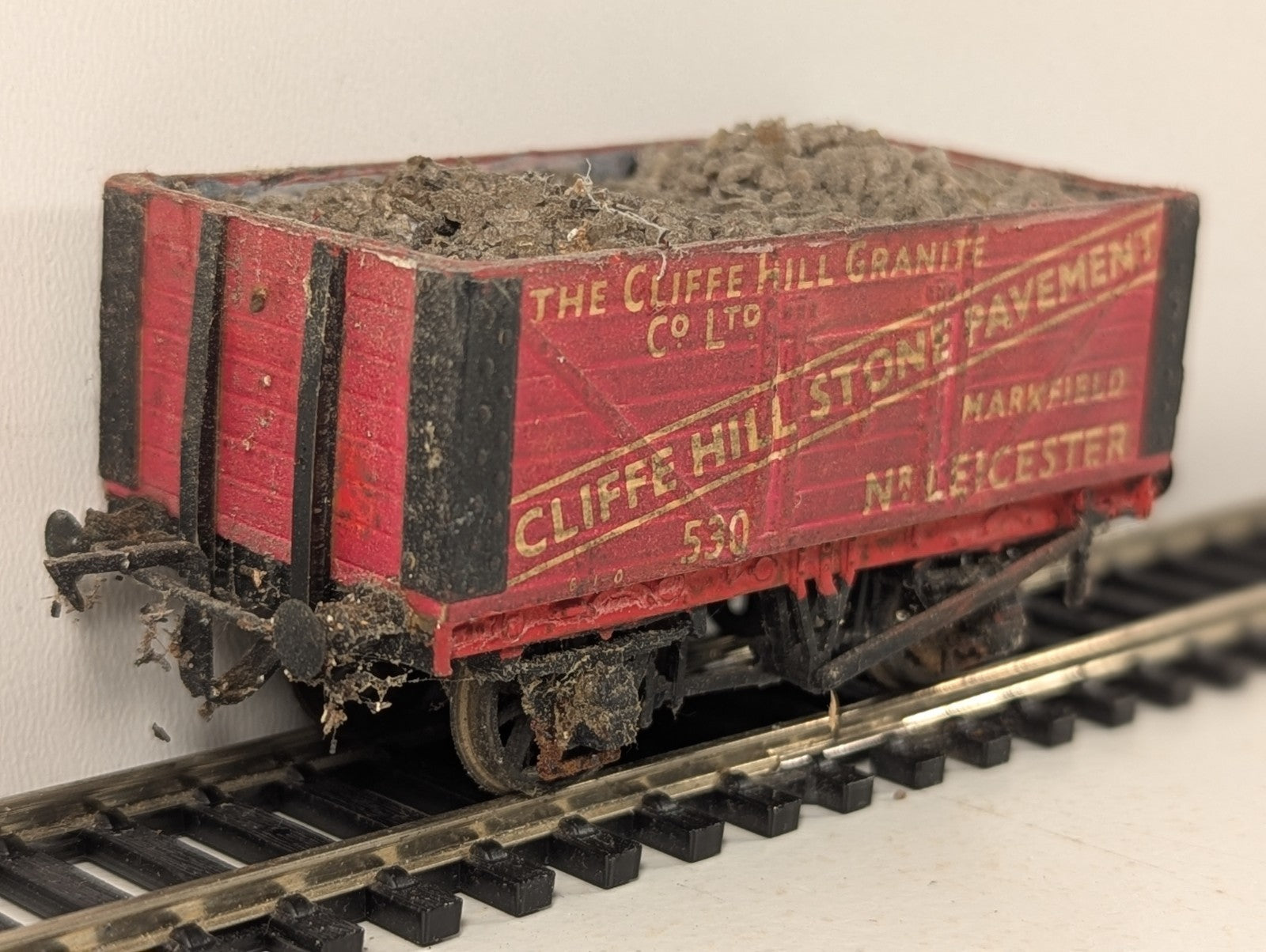 Kitbuilt Leicester Cliffe Hill Granite Co Ltd 8-Plank Private Owner Wagon