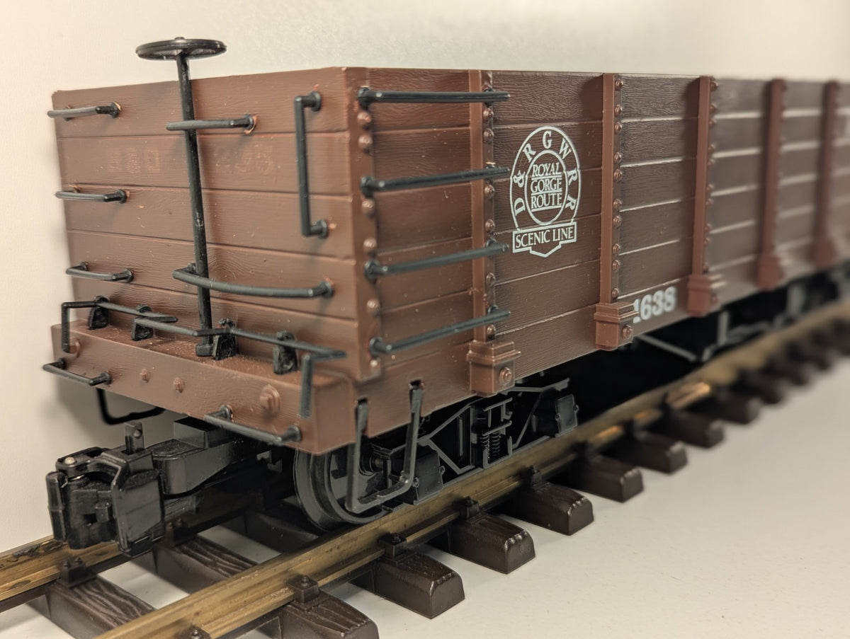 Bachmann 93718BAC G Gauge D&RGW Gondola Car