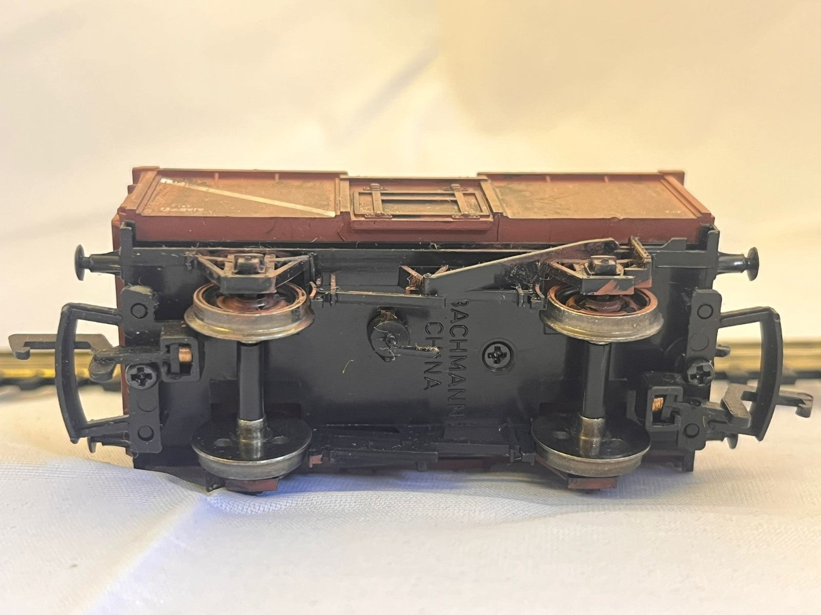 Bachmann Branchline OO Gauge BR 16T Steel Mineral Wagon Bauxite Weathered