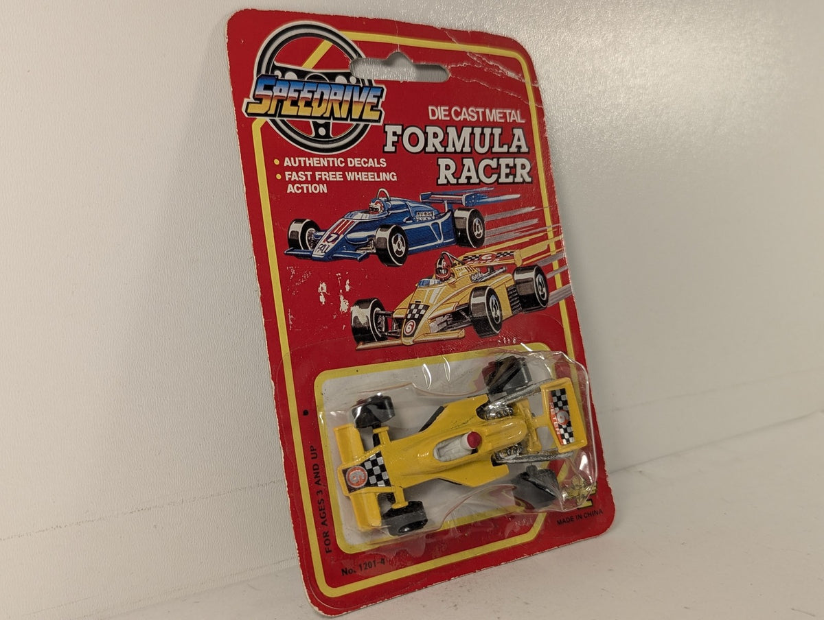 Speedrive Formula Racer Die-cast Model Car 6 Yellow 1201-4
