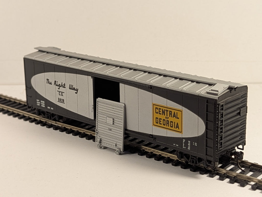 HO Gauge 40ft Standard Boxcar 5828 Central of Georgia