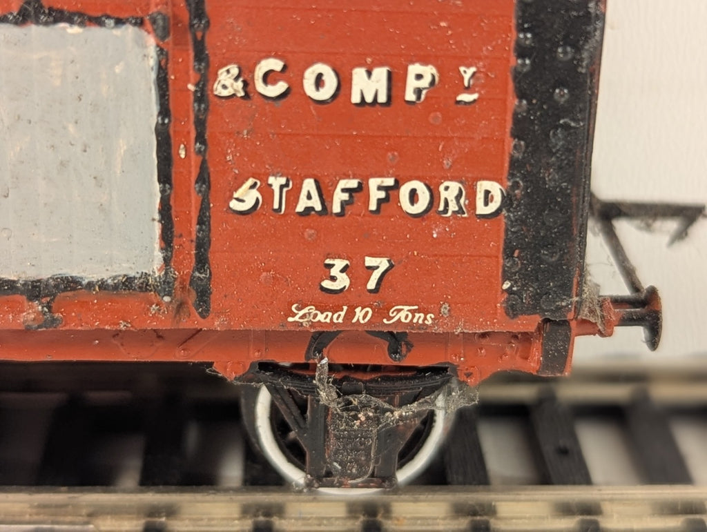 Kitbuilt OO Gauge Gloucester 10 Ton Salt Van Goods Wagon 37