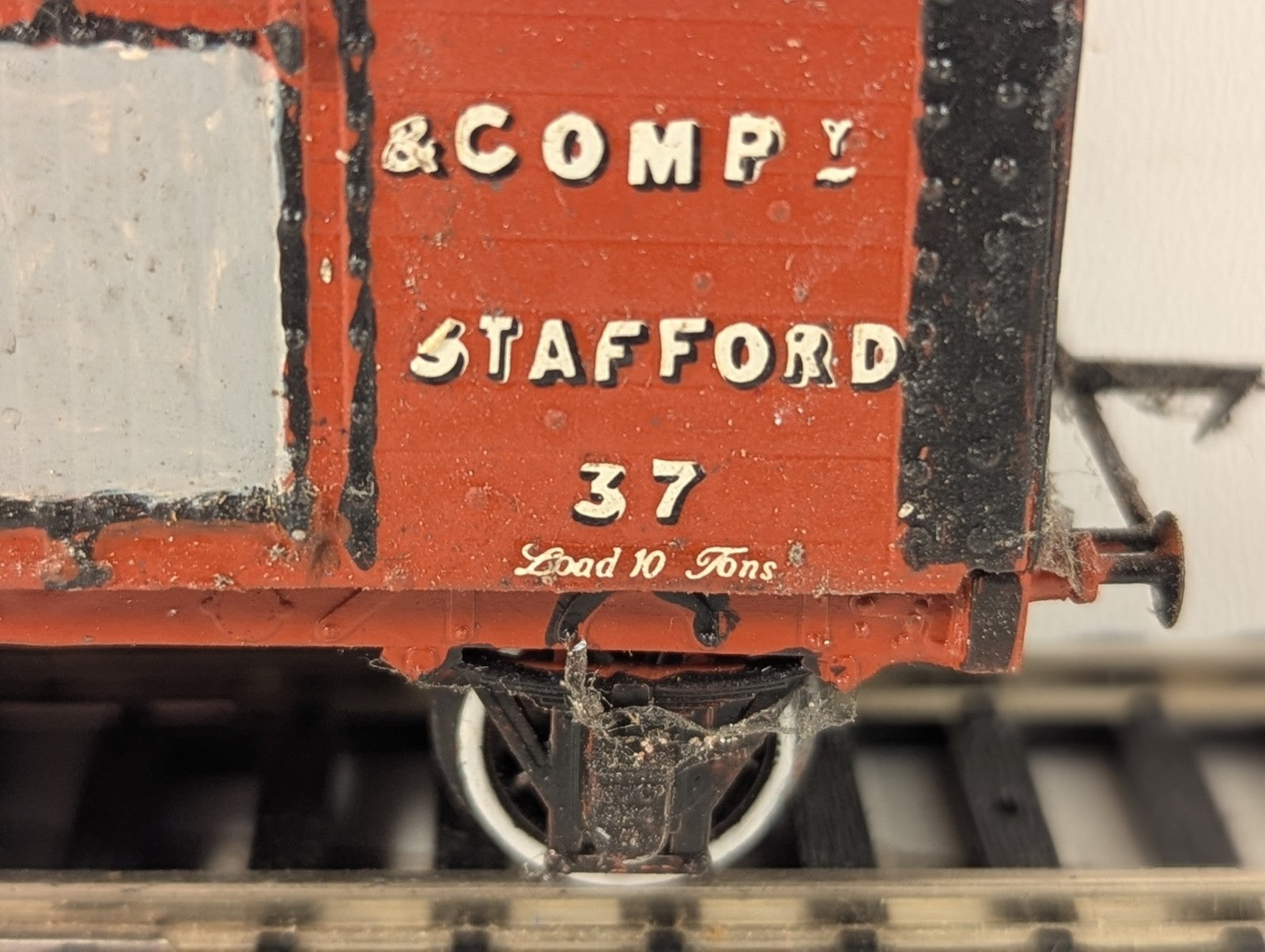 Kitbuilt OO Gauge Gloucester 10 Ton Salt Van Goods Wagon 37