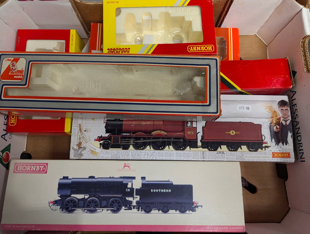 Hornby, Mainline, Wrenn OO Gauge Joblot of Empty Model Railway Boxes Empty Boxes