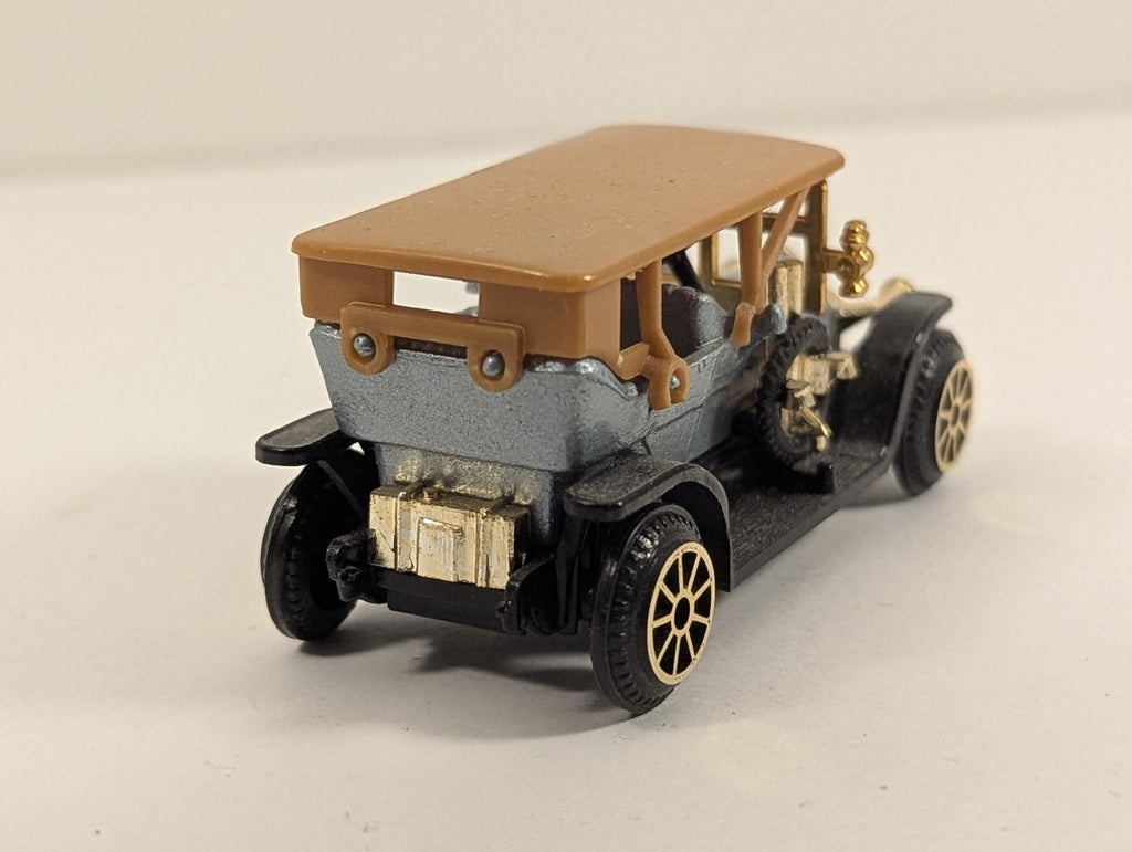 Summer 1907 Rolls-Royce Silver Ghost Diecast Vehicle Silver, Black and Brown 303