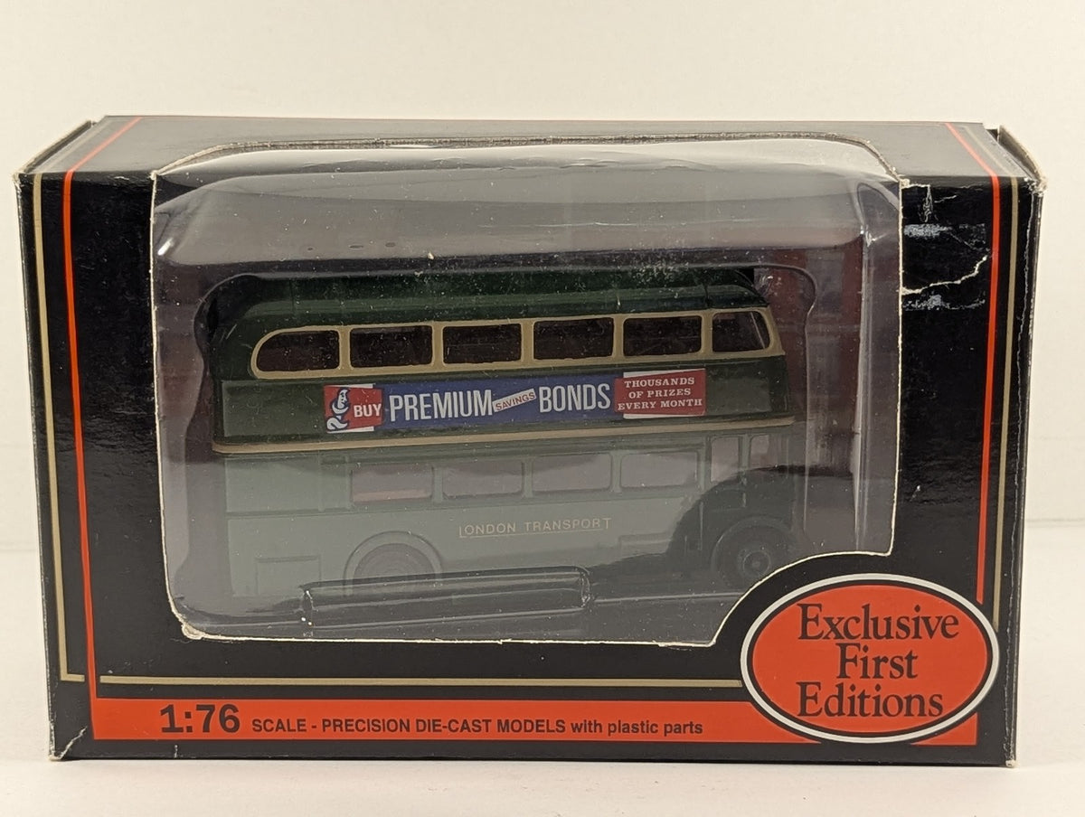 Exclusive First Editions 1:76 London R.T. With Roof Box Bus RT 602
