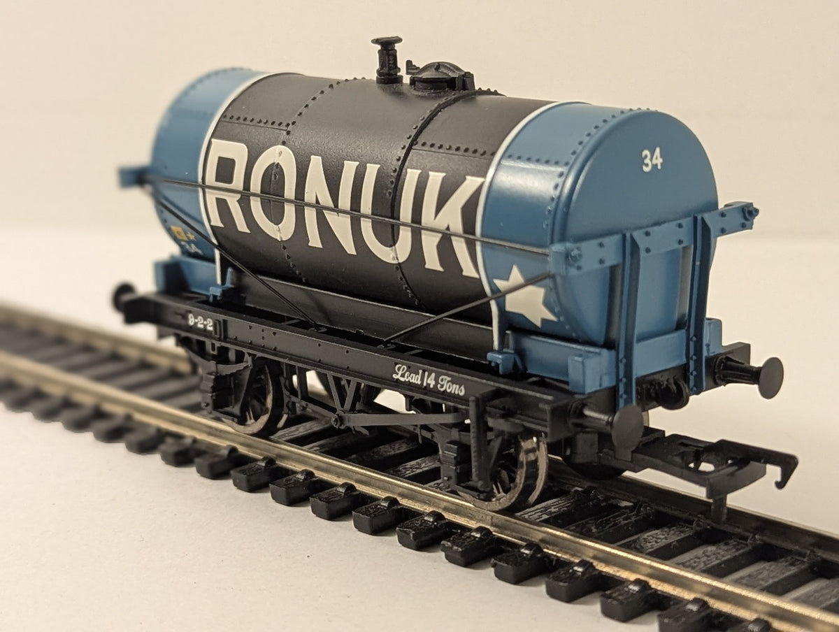 Bachmann OO Gauge 14T Tank Wagon Ronuk 34 37-654A