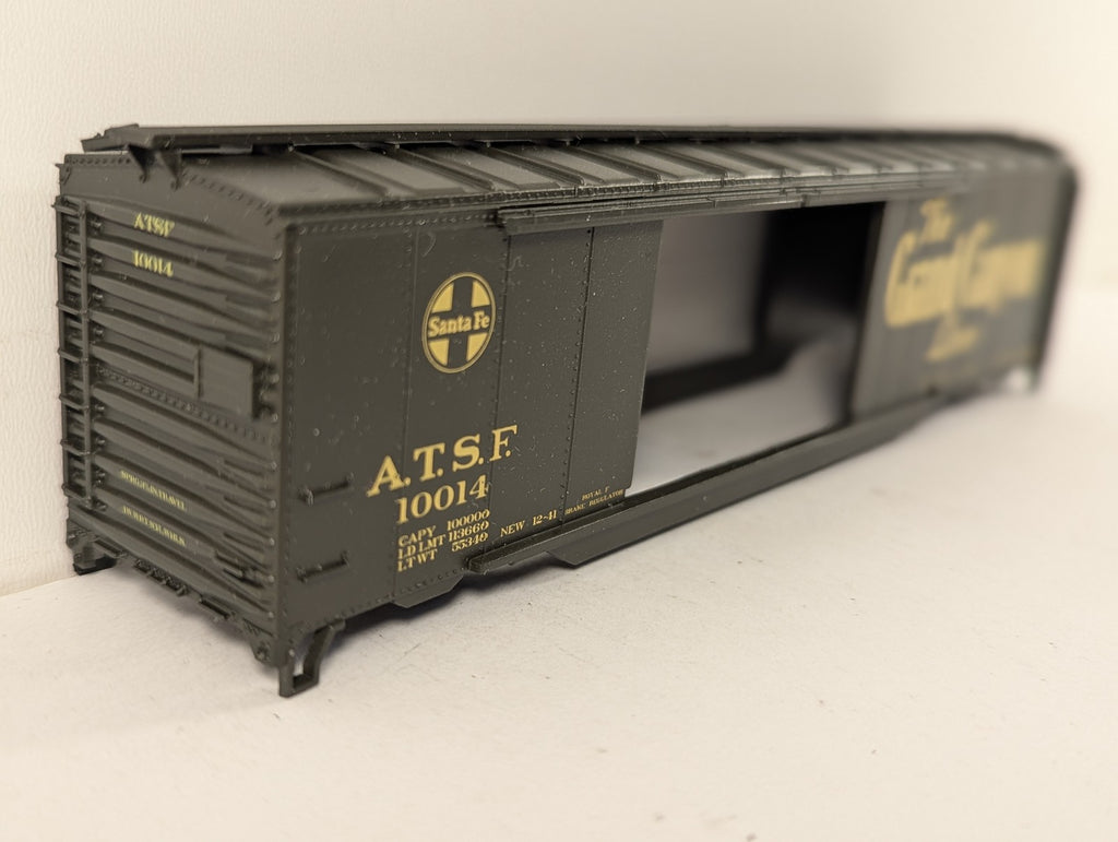 Athearn HO Gauge Santa Fe 50' Map Grand Canyon Boxcar Rolling Stock 10014