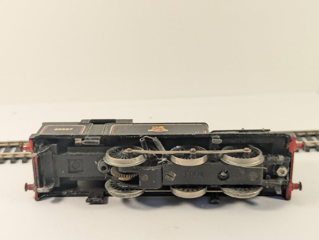 Hornby Dublo EDL7 OO Gauge BR Gloss Black N2 Class 69567 3 Rail (NON-RUNNER)