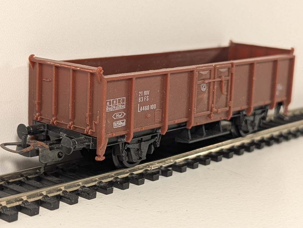 Lima HO Gauge Brown Gondola Open Freight Wagon