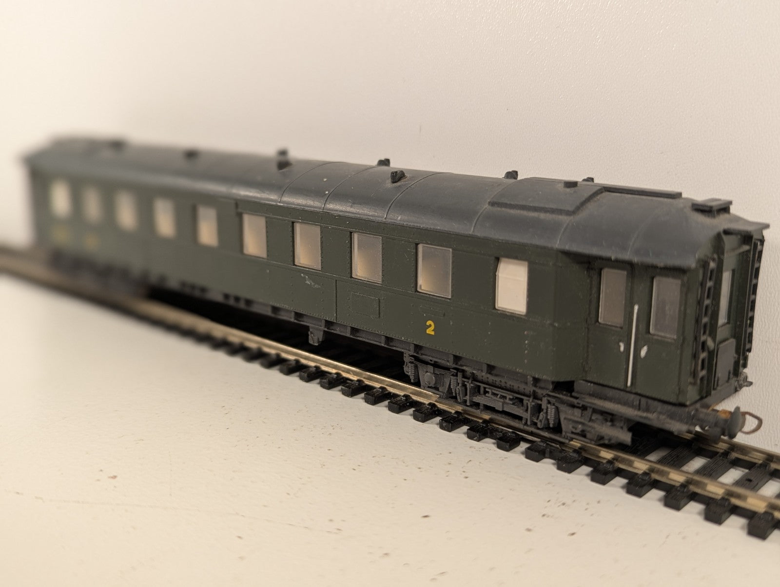 Liliput HO Gauge Green SNCF Passenger Coach