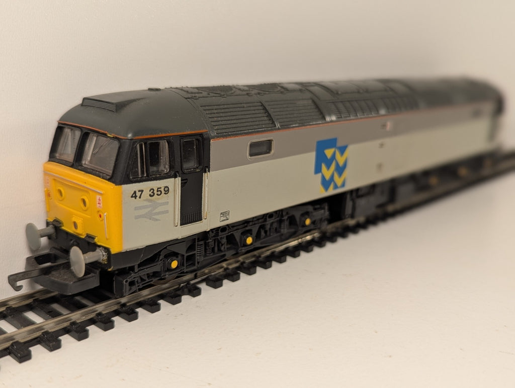 Lima OO Gauge BR Class 47 BR Railfreight Metals sector Grey Diesel Locomotive