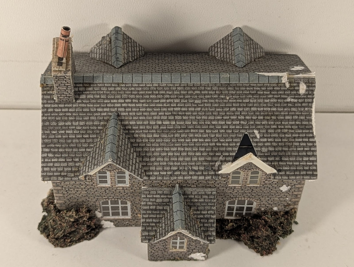 Superquick N Gauge Two Cottages Building Cotswold Stone A4