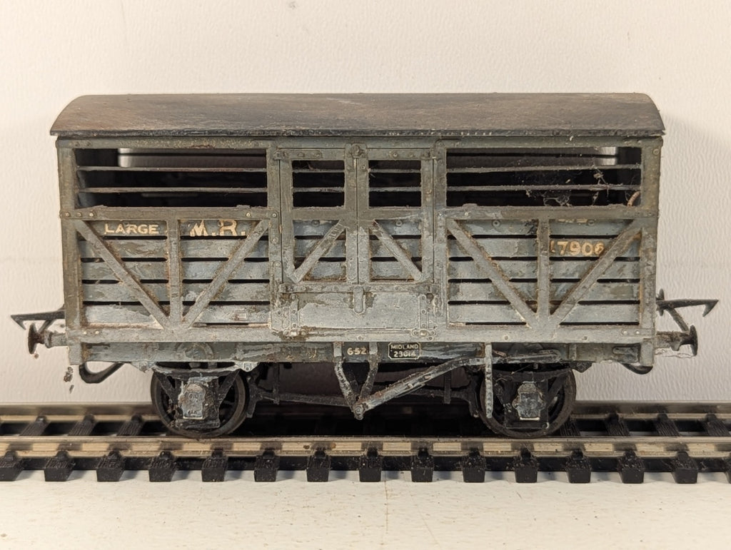 Kitbuilt OO Gauge Midland Railway MR Cattle Wagon
