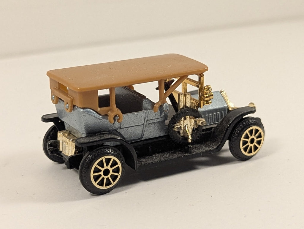 Summer 1907 Rolls-Royce Silver Ghost Diecast Vehicle Silver, Black and Brown 303
