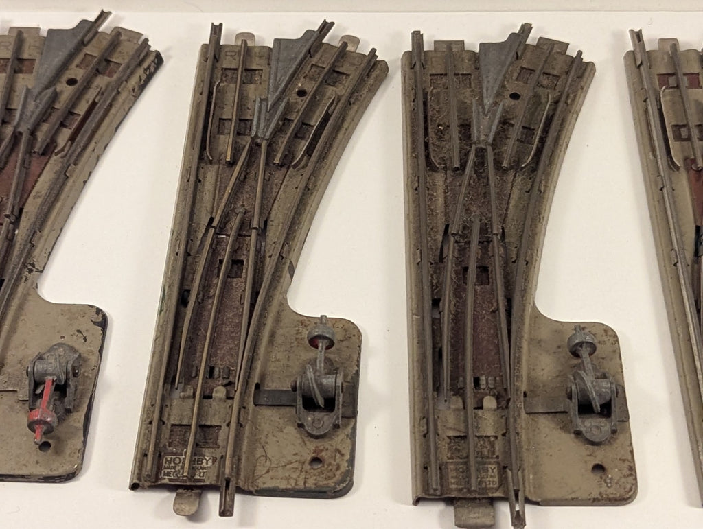 Hornby Dublo OO Gauge 3 Rail Right-Hand Points Job Lot