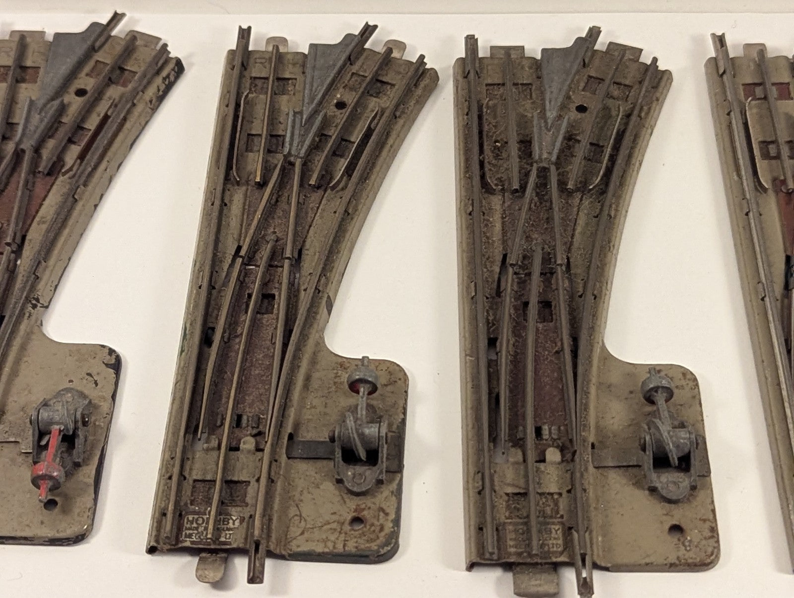 Hornby Dublo OO Gauge 3 Rail Right-Hand Points Job Lot