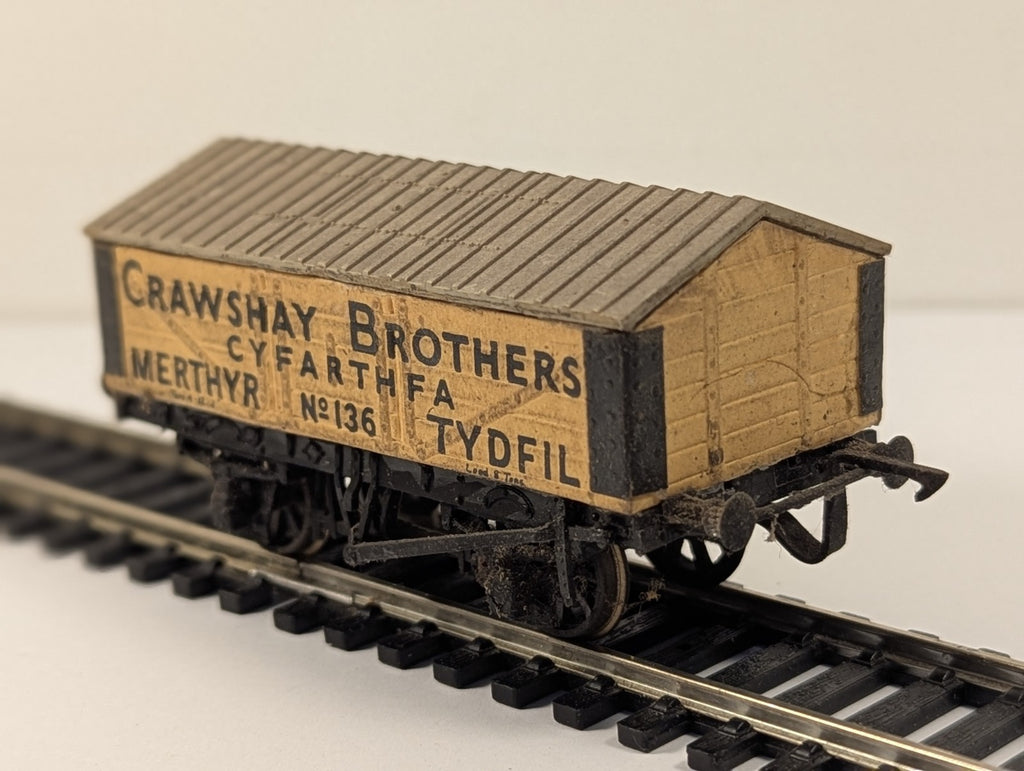 Kit Built Crawshay Brothers Cyfarthfa Merthyr Tydfil Covered Goods Wagon