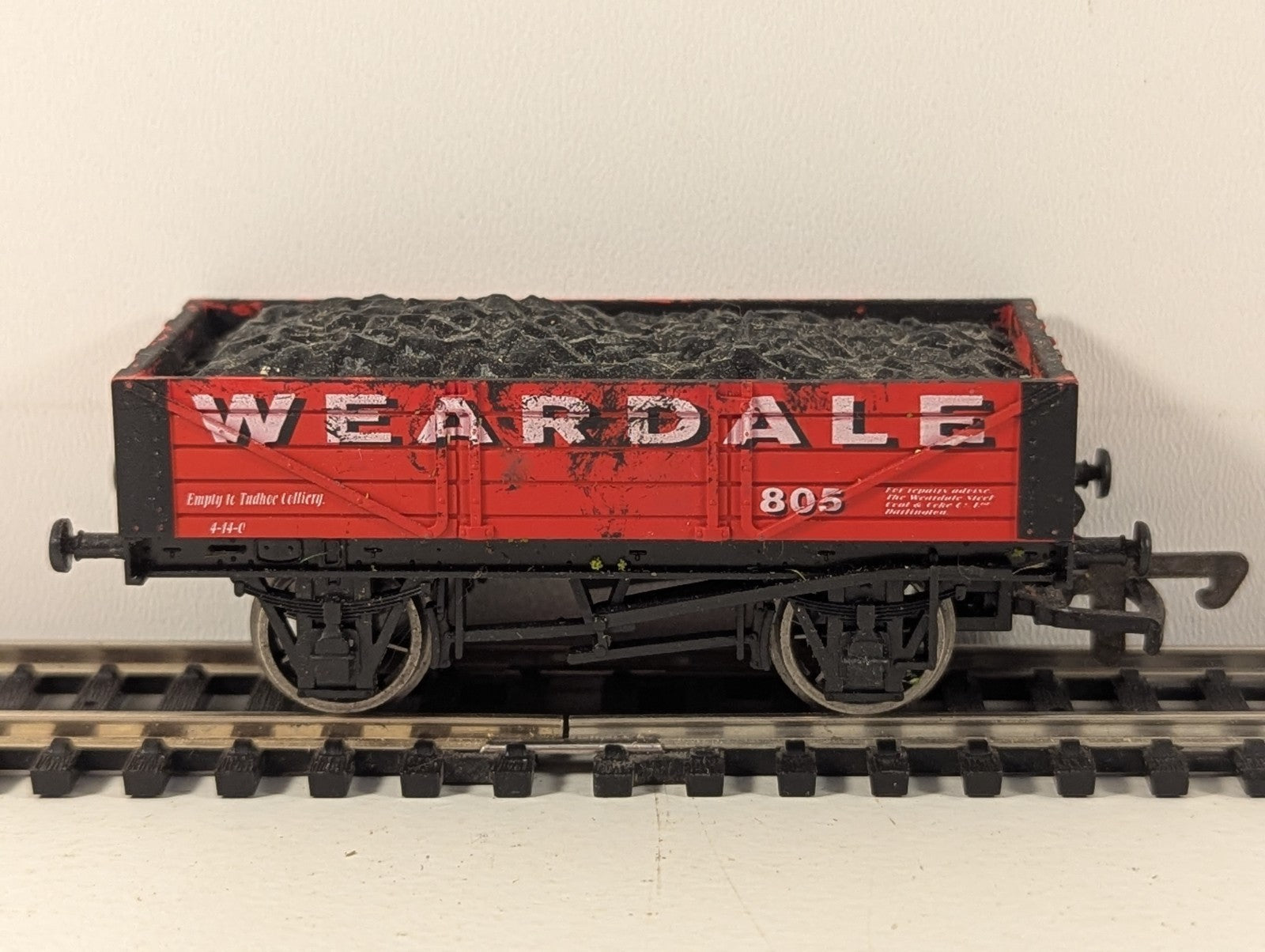 Dapol B714 OO Gauge 4 Plank Wagon - Boxed