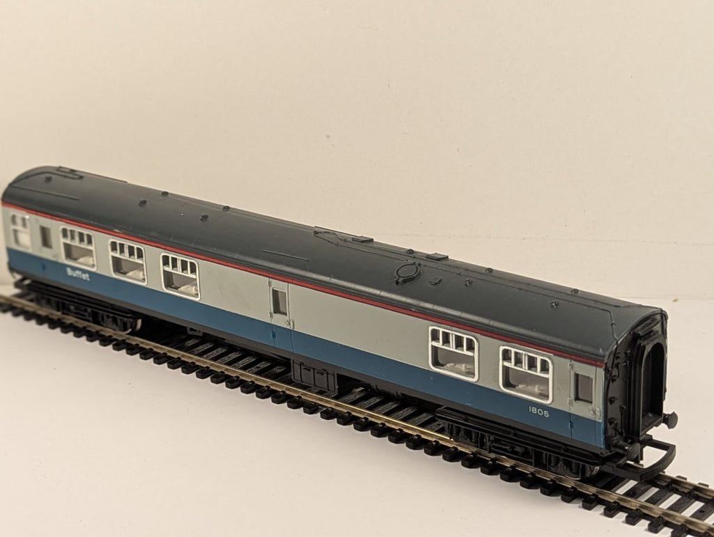 Hornby OO Gauge R426 BR Mk1 Buffet Car Coach 1805 Blue & Grey