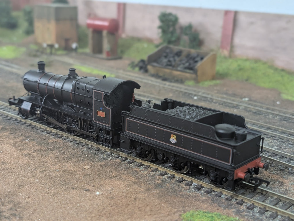 Bachmann OO Gauge 31-828 BR 43XX Mogul 5370 Lined Black Early Crest Boxed