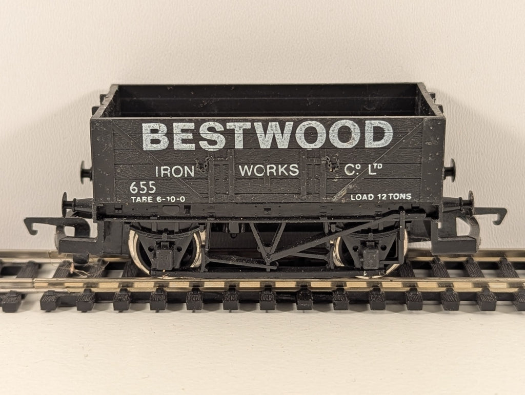 Hornby R096 Bestwood Iron Works 5 Plank Open Wagon No. 655