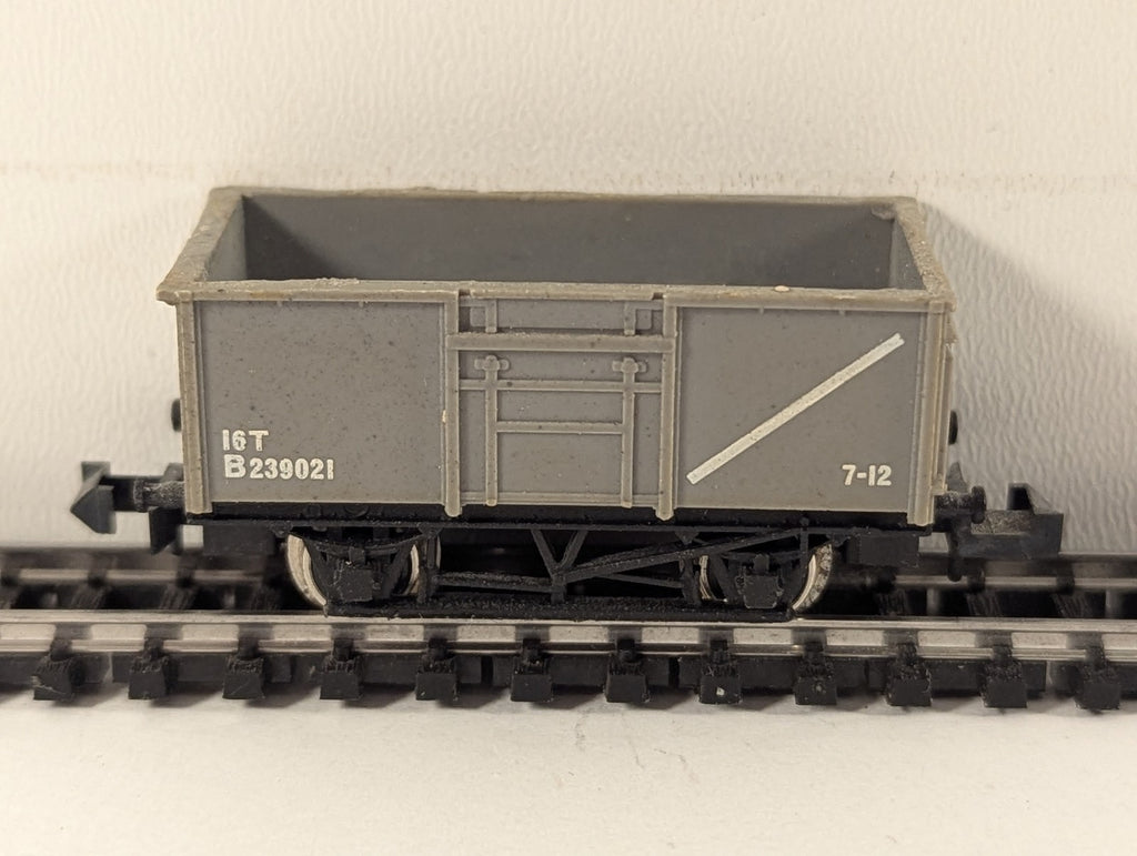 Trix N Gauge BR 16 Ton Mineral Wagon Goods Wagon B239021 BR Grey