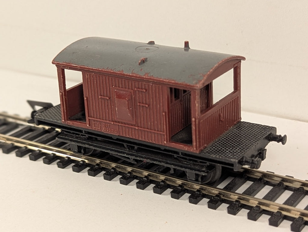Jouef HO Gauge BR 20 Ton Brake Van B951718 BR Bauxite PR591