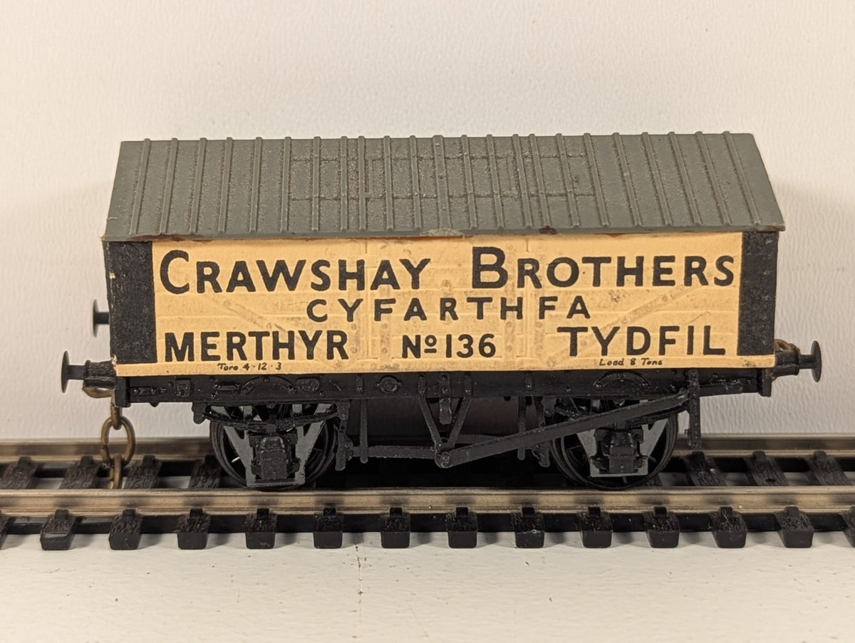 Peco OO Gauge Crawshay Brothers Lime Wagon – Missing Couplings