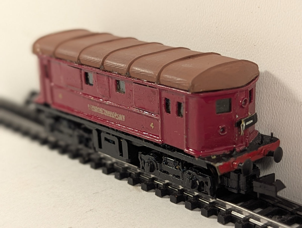 Minitrix N Gauge London Transport Battery Locomotive No. 4 Electric Locomotive