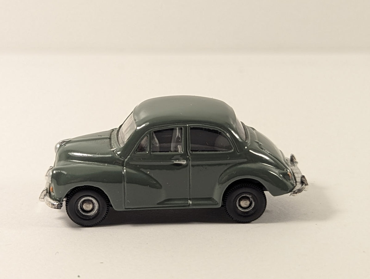 Trackside OO Gauge Morris Minor 1000 Saloon Die-cast Model Vehicle Dark Green