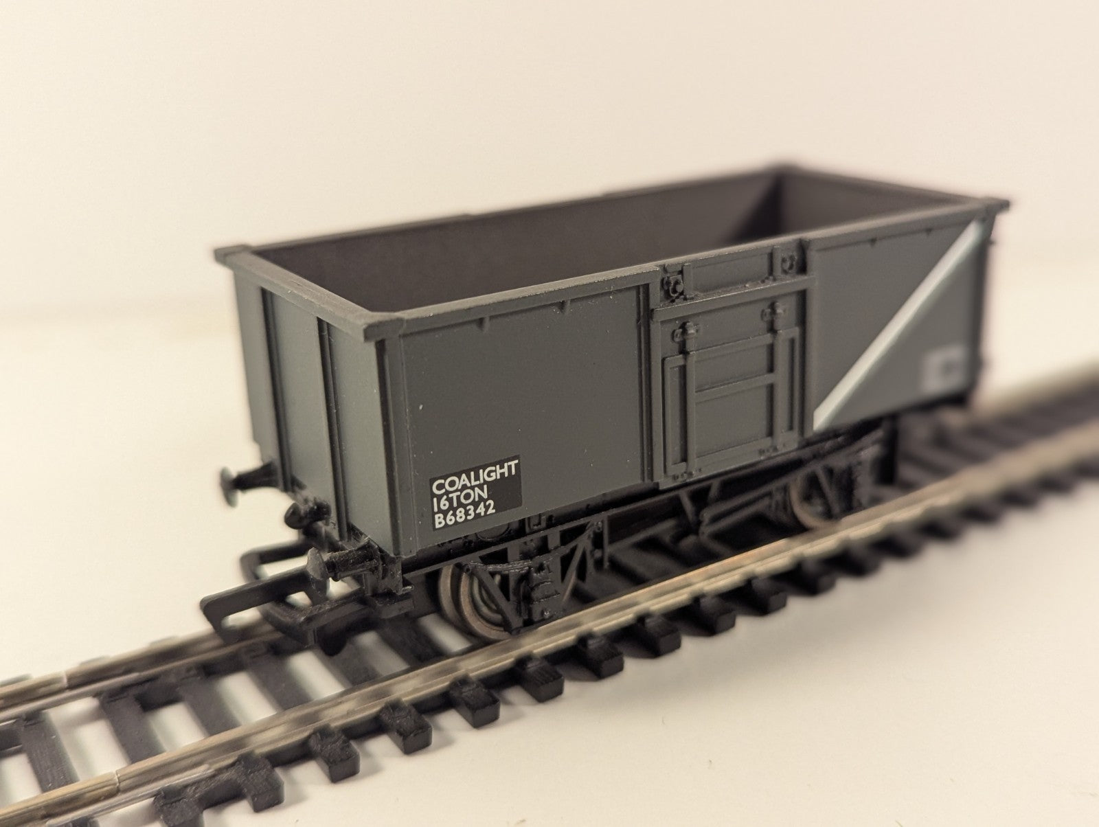 Bachmann Branchline 33-752B – 16 Ton Steel Mineral Wagon – BR Dark Grey