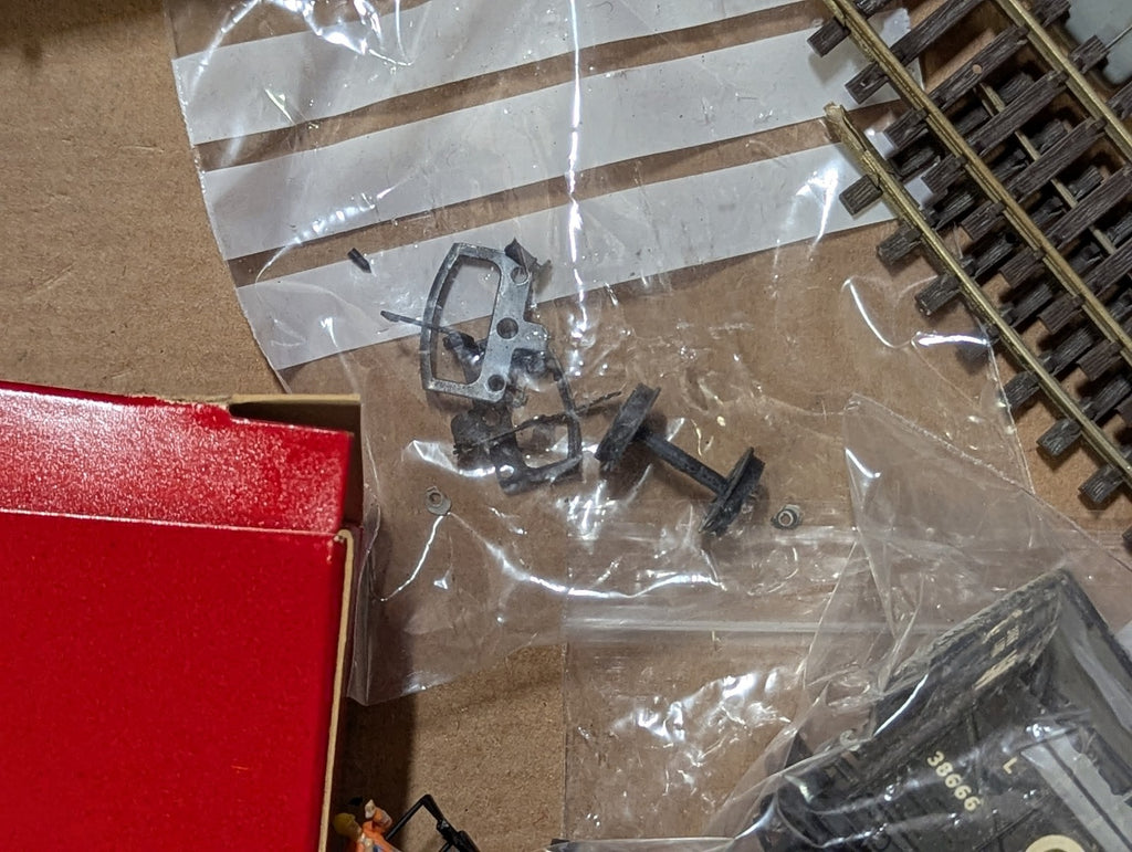 Hornby Dublo OO Gauge Track, GWR Coach and Mixed Wagons Job Lot