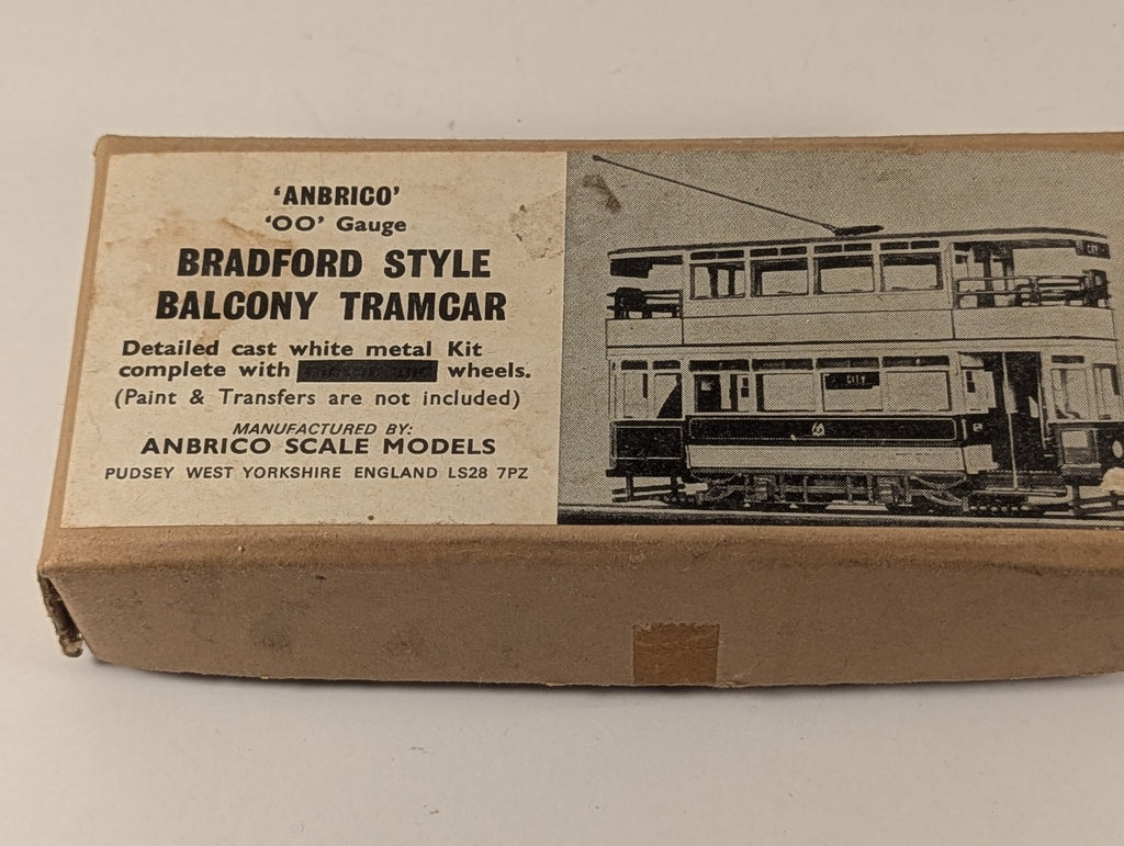 Anbrico OO Gauge Bradford Style Balcony Tramcar Kit