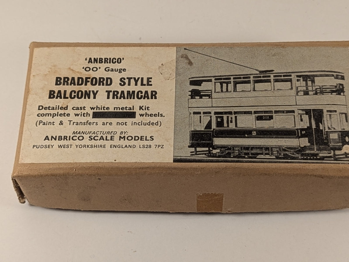 Anbrico OO Gauge Bradford Style Balcony Tramcar Kit
