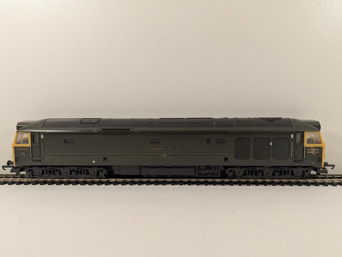 Lima OO Gauge Class 50 50007 'Sir Edward Elgar' Diesel Locomotive GWR Green