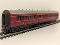 Bachmann OO Gauge LMS 3rd Class Corridor Brake Coach Maroon