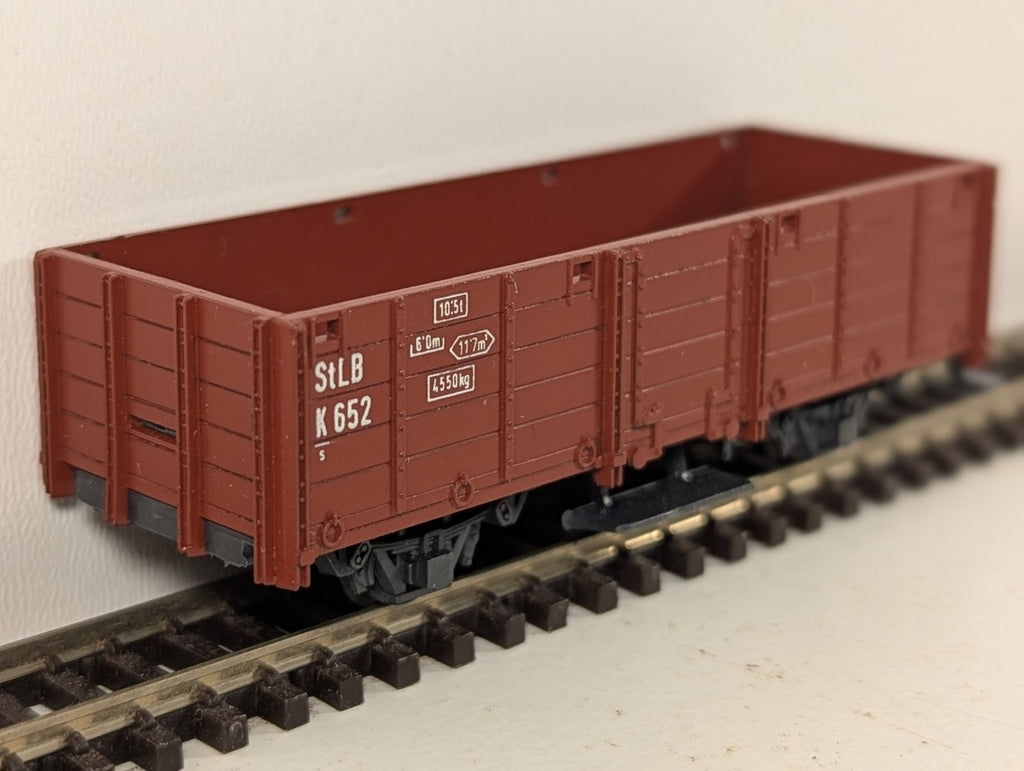 Liliput 950 H0e Gauge Red Open Goods Wagon - Boxed