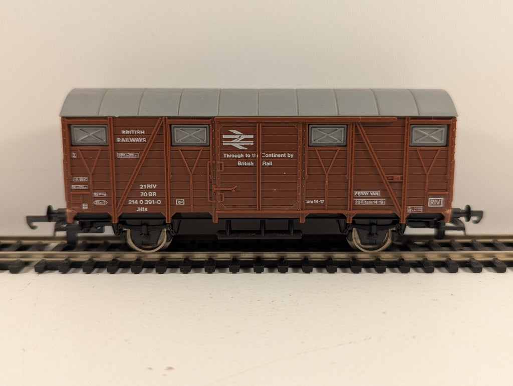 Lima HO Gauge Continental Ferry Van BR 214 0 391-0 Freight Wagon