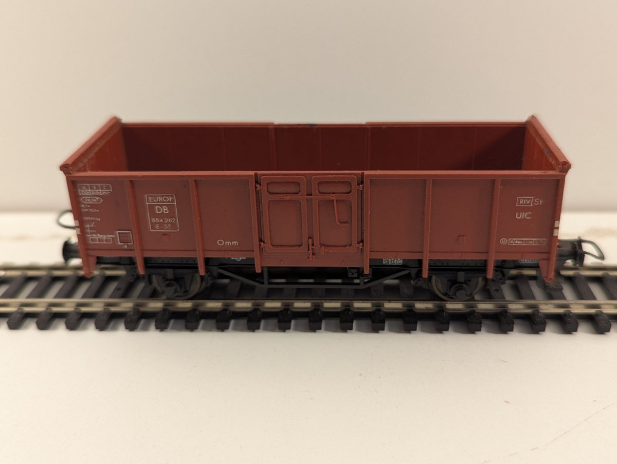 Fleischmann HO DB Omm55 Open Goods Wagon Model