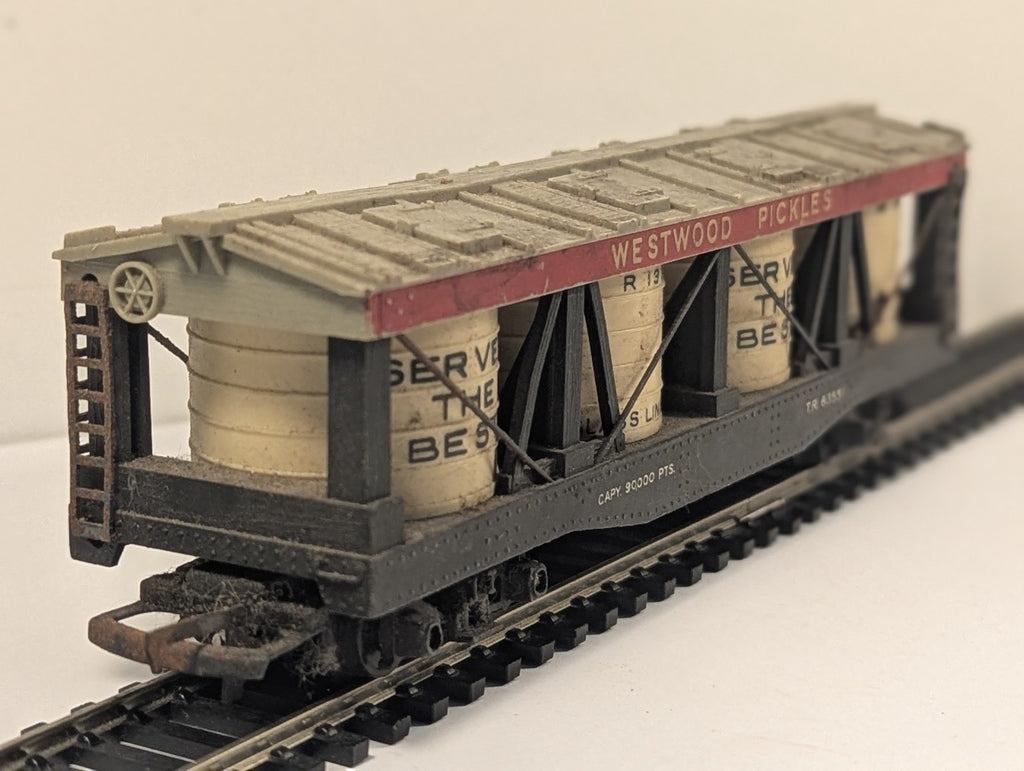 Tri-ang Railways R139 OO Gauge "Westwood Pickles" Pickle Van - Some Rust