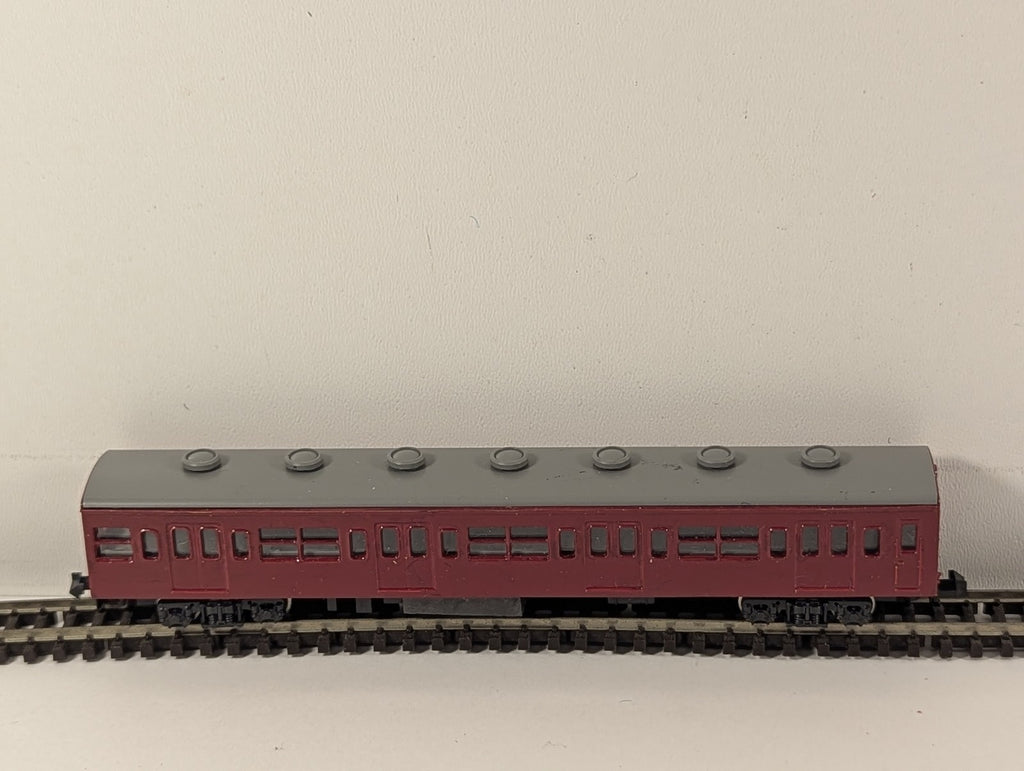 Kato N Gauge JNR Commuter Coach EMU Maroon
